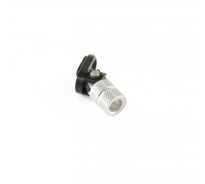 Embout de sélecteur articulé LIGHTECH repliable vers l'avant argent