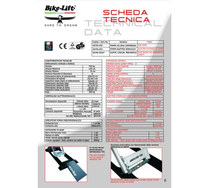 Table élévatrice BIKE LIFT Absolute 756 Split - AS756-003