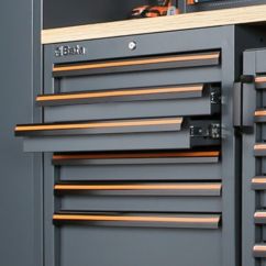 Module fixe BETA 7 tiroirs gris