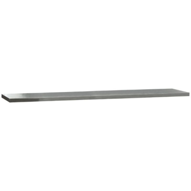 Plan de travail BETA TOOLS C45PRO 2.0 MDF revêtu d'acier inoxydable - 2040x615 mm