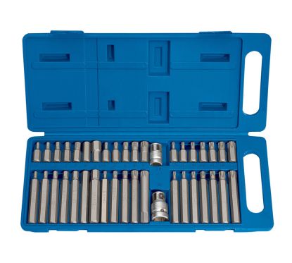 Coffret plastique de 40 douilles DRAPER TX-STAR®, Spline (XZN), CHC