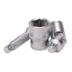 Jeu de douilles et d'embouts métriques DRAPER HI-TORQ® - 1/4" (40 pièces)