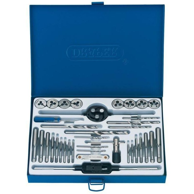 Coffret tarauds et filières DRAPER 37pcs