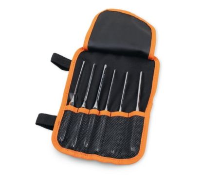 Ensemble de 6 pointeaux BETA avec trousse enroulable