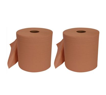 Rouleaux papier essui-main professionnel BIHR - 2 bobines de 1000 feuilles 