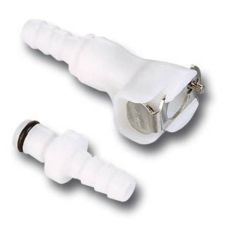 Raccord rapide MOTION PRO Ø8mm simple blocage blanc