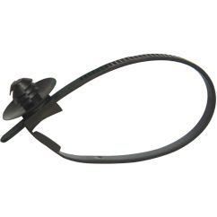 Colliers nylon à clipser BIHR 145x5mm 20 pièces