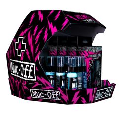 Présentoir de comptoir MUC-OFF Pack entretien casque - sans produits