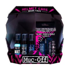 Présentoir de comptoir MUC-OFF Pack entretien casque - sans produits