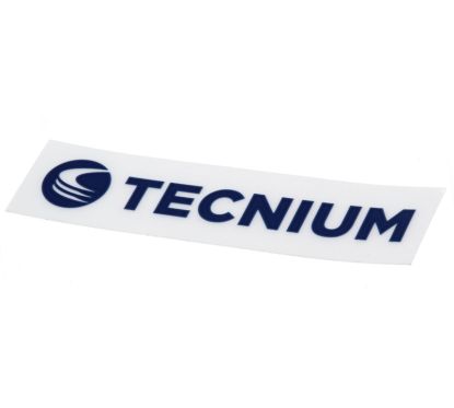 Autocollant TECNIUM Logo polycristal 65X15