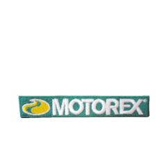 Badge MOTOREX tissu 90 x 55mm vert