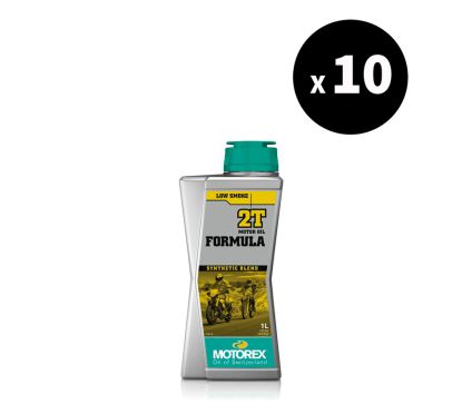 Huile moteur MOTOREX Formula 2T - 1L (x10)