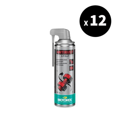 Dégrippant MOTOREX Antirust - spray 500ml (x12)
