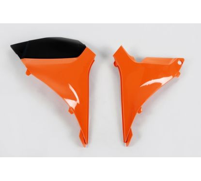 Caches boîte à air UFO orange KTM SX-F250/350/450/505