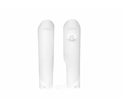 Protections de fourche RACETECH - blanc