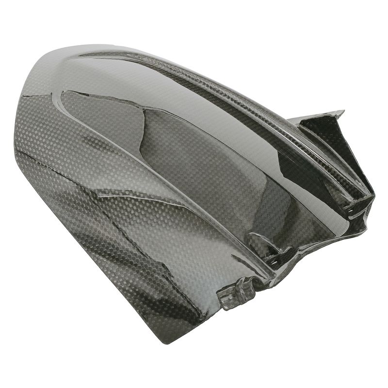 Garde boue arrière LIGHTECH carbone brillant