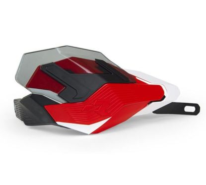 Protèges-mains RACETECH HP3 Adventure rouge/blanc