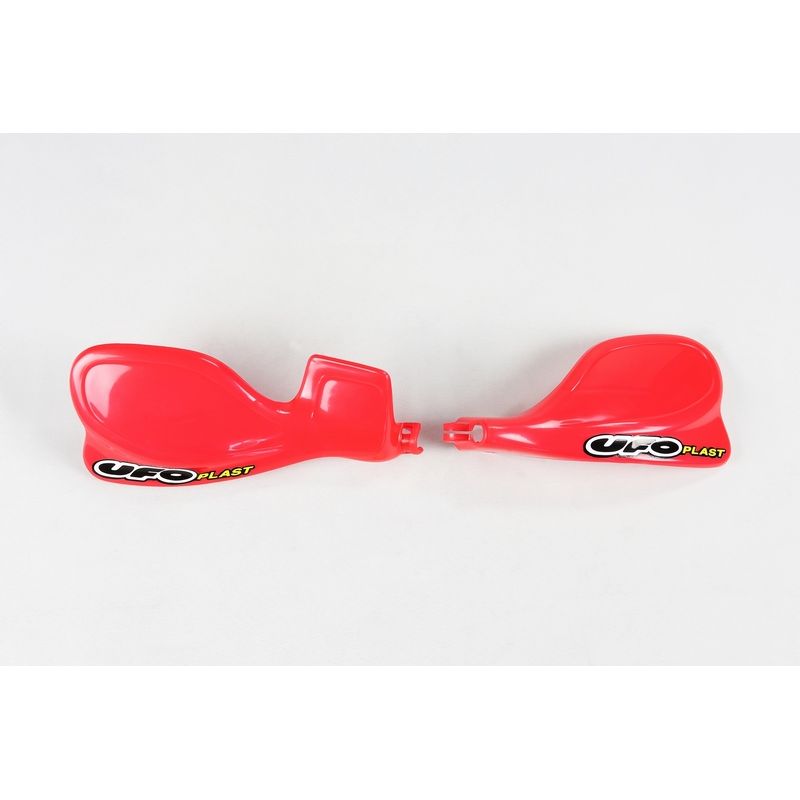Protège-mains UFO rouge Honda CR125R/250R/500R Protège-mains UFO rouge Honda CR125R/250R/500R