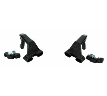 Kit de montage RACETECH protège-main HP1/HP2 noir