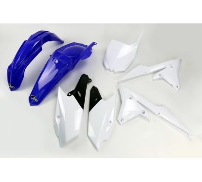 Kit plastique UFO couleur origine (2014) bleu/blanc/noir Yamaha YZ250F/450F