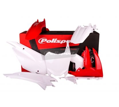 Kit plastique POLISPORT couleur origine Honda CRF110F