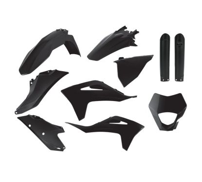 Kit Plastiques POLISPORT noir Gas Gas EC