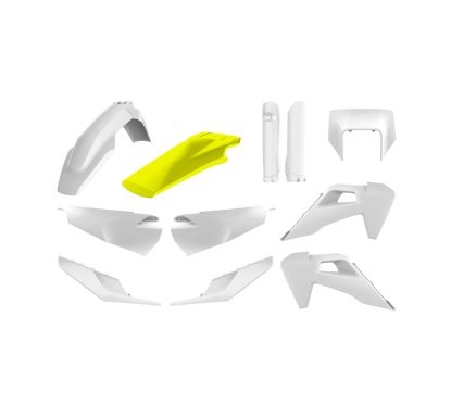 Kit plastiques POLISPORT - couleur origine Husqvarna TE/FE