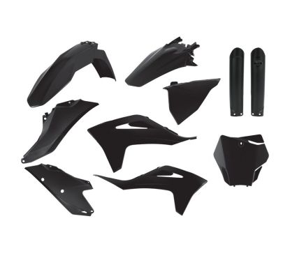 Kit Plastiques POLISPORT noir Gas Gas MC
