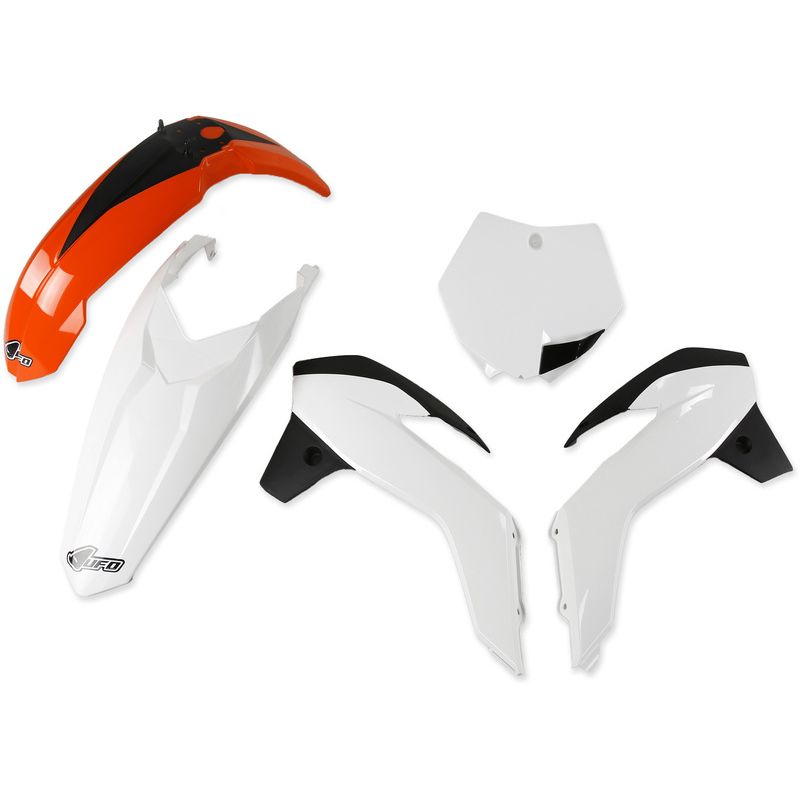 Kit plastique UFO origine (2017) orange/blanc/noir KTM SX85 Kit plastique UFO origine (2017) orange/blanc/noir KTM SX85
