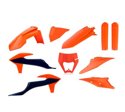Kit plastique POLISPORT OEM - KTM EXC/EXC-F