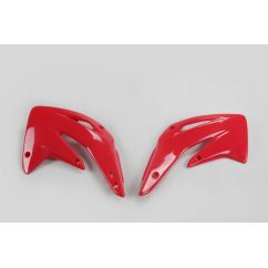 Ouïes de radiateur UFO rouge Honda CR85R/85RB