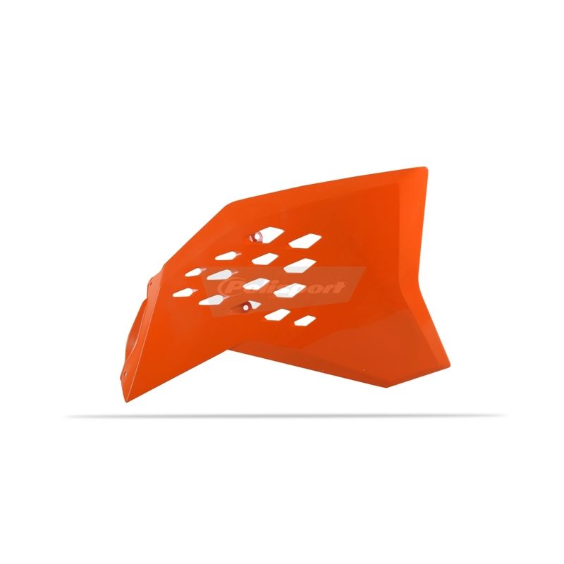 Ouïes de radiateur POLISPORT orange KTM Ouïes de radiateur POLISPORT orange KTM