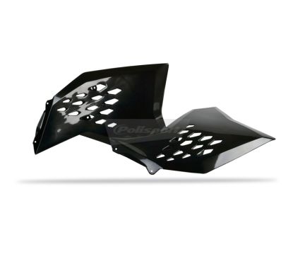 Ouïes de radiateur POLISPORT noir KTM