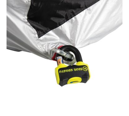Housse de protection intérieur / extérieur OXFORD Aquatex noir/argent - scooter - MP3/3roues