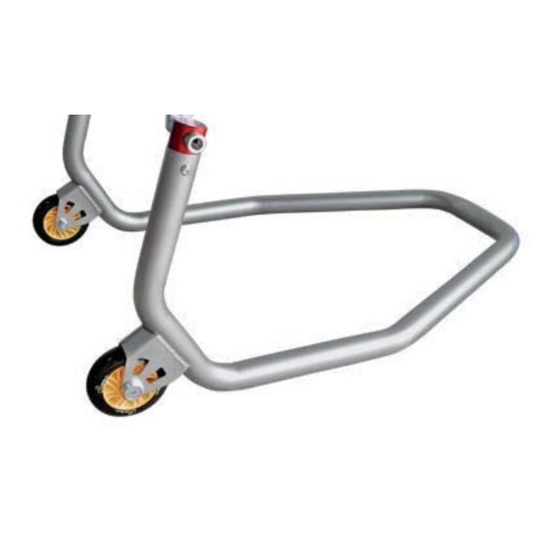 Béquille de stand LIGHTECH - Arrière - supports diabolos - Inox