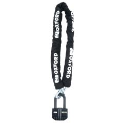 Antivol chaîne OXFORD Boss Alarm 16mm + chaine 12X2.0 - homologué Sold Secure Gold / FG SBSC / ART4
