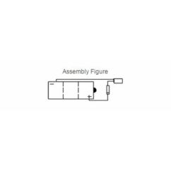 Batterie YUASA conventionnelle sans pack acide - 6N4C-1B