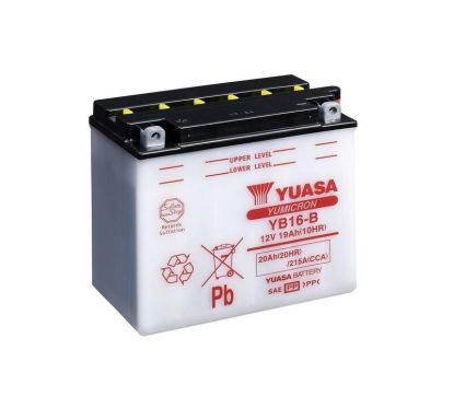 Batterie YUASA conventionnelle sans pack acide - YB16-B