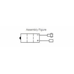 Batterie YUASA conventionnelle sans pack acide - 6N4A-4D