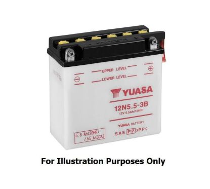 Batterie YUASA conventionnelle sans pack acide - 12N24-3A