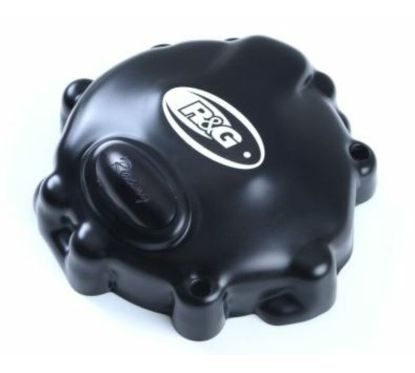 Couvre carter R&G RACING Race Series gauche (alternateur) noir Kawasaki ZX6R