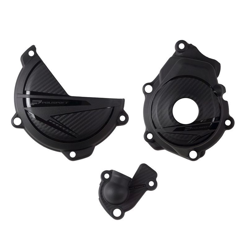 Kit complet de protections de carter moteur POLISPORT Kit complet de protections de carter moteur POLISPORT