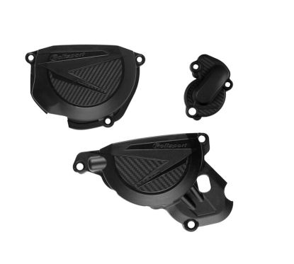Kit de protections de carters d'embrayage et d'allumage POLISPORT