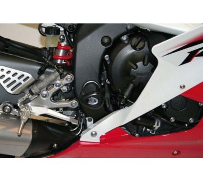 Tampons de protection inférieurs R&G RACING Aero noir Yamaha YZF-R6