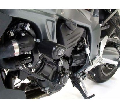 Tampons de protection R&G RACING Aero noir BMW K1200R/1300R