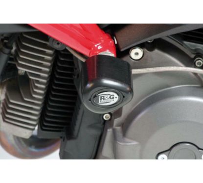 Tampons de protection R&G RACING Aero noir Ducati Monster 696/796/1100
