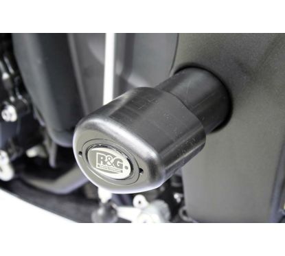 Tampons de protection supérieurs R&G RACING Aero noir Yamaha YZF-R1