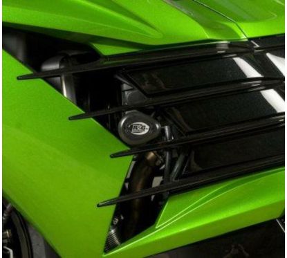 Tampons de protection R&G RACING noir Kawasaki ZZR1400