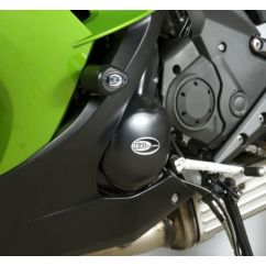 Tampons de protection R&G RACING Aero noir Kawasaki ER6-F