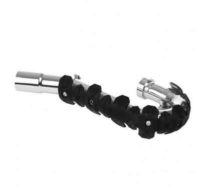 Protection d'échappement POLISPORT long noir